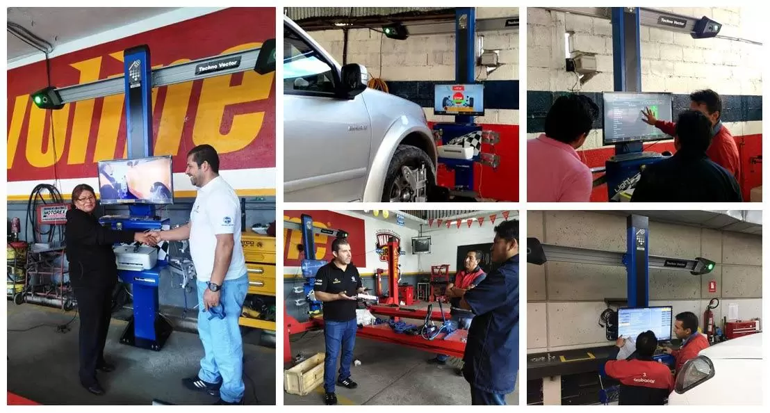 Оборудование Техно Вектор пользуется популярностью в автосервисах Эквадора